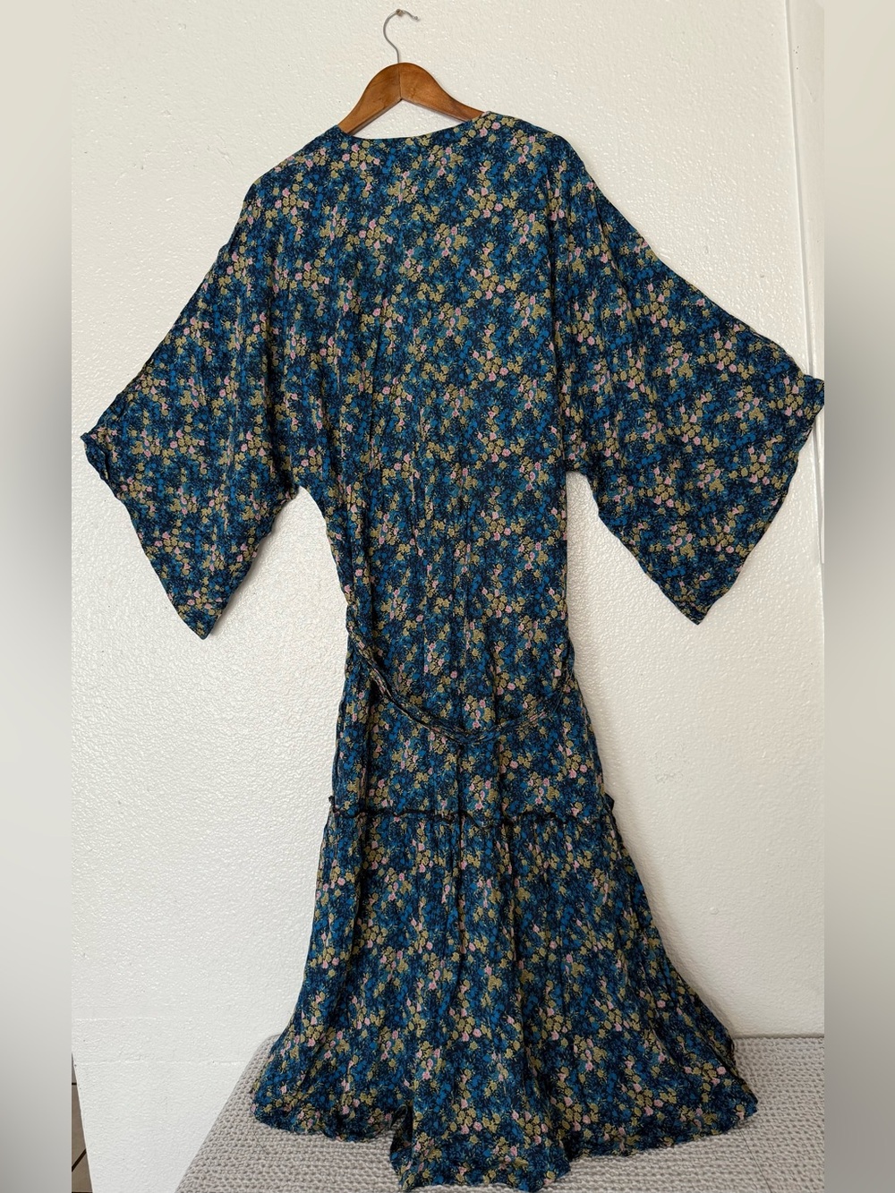 ANTHROPOLOGIE Women’s floral size xs sleep robe modal - Picture 8 of 11